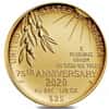 2020-W 1/2 oz End of WWII 75th Anniversary $25 Proof Gold Coin (in Cap)