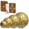 2020-W 1.85 oz Proof Gold American Eagle 4-Coin Set (wBox & COA)
