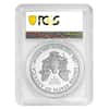 2020-W V75 Privy 1 oz Proof Silver American Eagle End of WWII 75th Anniv PCGS PF 70 FDOI