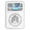 2020-W V75 Privy 1 oz Proof Silver American Eagle End of WWII 75th Anniv NGC PF 70 ER