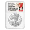 2020-W V75 Privy 1 oz Proof Silver American Eagle End of WWII 75th Anniv NGC PF 70 FDOI (V-Day Label)