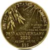 2020-W 1/2 oz End of WWII 75th Anniversary $25 Proof Gold Coin Scruffy