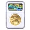 2020-W 1 oz $50 Burnished Gold American Eagle NGC MS 70 Early Releases