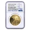 2020-W 1 oz $50 Proof Gold American Eagle NGC PF 69 UCAM Early Releases