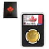 2020-W 1 oz Burnished Canadian Gold Maple Leaf $50 Coin NGC MS 70 FDOI (Susan Taylor)