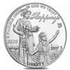 2020-W 1 oz Proof Platinum American Eagle - Happiness - Preamble to the Declaration of Independence