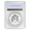 2020-W V75 Privy 1 oz Proof Silver American Eagle End of WWII 75th Anniv PCGS PF 69 FS