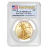 2020-W V75 Privy 1 oz Proof Gold American Eagle End of WWII 75th Anniv PCGS PF 69 FS