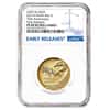 2020-W 1/2 oz End of WWII 75th Anniversary $25 Proof Gold Coin NGC PF 69 ER