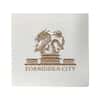 2020 100 gram Silver Forbidden City 4-Layer Coin Solomon Islands .999 Fine (w/Box & COA)