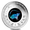 2020 1 oz Proof Silver Lunar Year of the Mouse Opal Coin Australian Perth Mint (w/Box & COA)