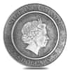 2020 2 oz Silver Vincent Van Gogh Self Portrait Antiqued High Relief $5 Coin (w/Box & COA)