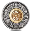2020 2 oz Silver Endeavour High Relief Antiqued Coin Perth Mint (w/Box & COA)