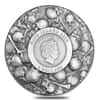 2020 2 oz Silver Niue Vlad The Impaler Antiqued High Relief $5 Coin (w/Box & COA)