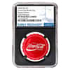 2020 6 gram Fiji Coca-Cola Russia Bottle Cap $1 Proof Silver Coin NGC PF 70 Early Releases (Retro)