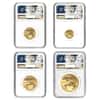 2020 1.85 oz Gold American Eagle 4-coin Set NGC MS 70 Early Releases
