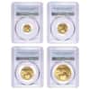 2020 1.85 oz Gold American Eagle 4-coin Set PCGS MS 70 First Strike