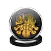 2020 1 oz Austrian Silver Philharmonic Coin Black Ruthenium 24K Gold Edition (w/Box & COA)
