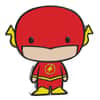 2020 1 oz Colorized Silver DC Comics - The Flash - Niue Chibi Coin Collection (w/Box & COA)