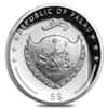020 1 oz Proof Silver Lunar Year of the Mouse Palau Coin .999 Fine (w/Box & COA)
