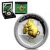 020 1 oz Proof Silver Lunar Year of the Mouse Palau Coin .999 Fine (w/Box & COA)