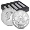 2020 1 oz Tuvalu Krusty The Clown Silver Coin .9999 Fine Silver BU In Cap