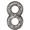 2020 2 oz Silver Antiqued Figure Eight Coin Dragon and Phoenix Australia Perth Mint (w/Box & COA)