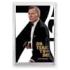 2020 5 gram Silver Foil James Bond 007 No Time To Die Movie Poster Perth Mint