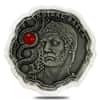 2020 Cameroon 16.7 gram Silver Hannibal Barca Antiqued Shaped Coin (w/Box & COA)