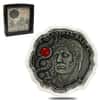 2020 Cameroon 16.7 gram Silver Hannibal Barca Antiqued Shaped Coin (w/Box & COA)