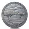 2020 Cameroon 2 oz Silver Panthera Leo Antiqued High Relief Coin (w/Box & COA)