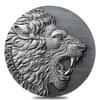 2020 Cameroon 2 oz Silver Panthera Leo Antiqued High Relief Coin (w/Box & COA)