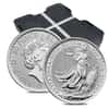 Monster Box of 20 - 2020 Great Britain 1/10 oz Silver Britannia 16-Coin Tube .999 Fine BU
