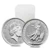 2020 Great Britain 1/10 oz Silver Britannia 16-Coin Tube .999 Fine BU