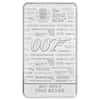 2020 Great Britain 10 oz James Bond 007 Silver Bar .9999 Fine (Sealed)