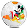 2020 Niue 1 oz Colorized Silver Disney Mickey Mouse Sports - Basketball Coin (w/Box & COA)