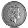 2020 Niue 1 oz Silver Frilled Neck Lizard Antiqued High Relief $1 Coin (w/Box & COA)