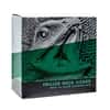 2020 Niue 1 oz Silver Frilled Neck Lizard Antiqued High Relief $1 Coin (w/Box & COA)