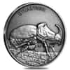 2020 Niue 1 oz Silver Rhinoceros Beetle - Animal Champions Coin (w/Box & COA)