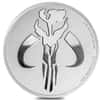 2020 Niue 1 oz Star Wars Mandalorian Mythosaur Silver Coin BU