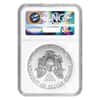 2020 (P) 1 oz Silver American Eagle NGC MS 70 ER (Liberty Bell) Emergency Production