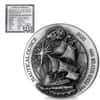 2020 Rwanda 1 oz Nautical Ounce Mayflower Antiqued Silver Coin