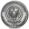 2020 Rwanda 1 oz Nautical Ounce Mayflower Antiqued Silver Coin