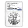 2020 (S) 1 oz Silver American Eagle $1 Coin NGC MS 70 ER Emergency Production