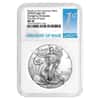 2020 (S) 1 oz Silver American Eagle $1 Coin NGC MS 70 FDOI Emergency Production