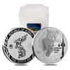 2020 South Korea 1 oz Silver Tiger Medal BU