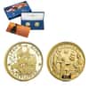 2020-W 1/2 oz Proof Gold Mayflower 400th Anniversary 2-Coin Set (w/Box & COA)