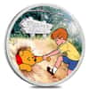 2021 Niue 1 oz Colorized Silver Winnie & Christopher Robin - Winnie the Pooh Coin (w/Box & COA)