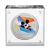 2020 Niue 1 oz Colorized Silver Disney Mickey Mouse Sports - Faster and Stronger Coin (w/Box & COA)
