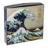 2020 Niue 1 oz Colorized Silver The Great Wave Hokusai Katsushika Coin (w/Box & COA)